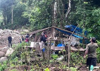 Patroli PETI di Gunung Tuleh, Polres Pasaman Barat Temukan Bekas Aktivitas Tambang Emas Ilegal