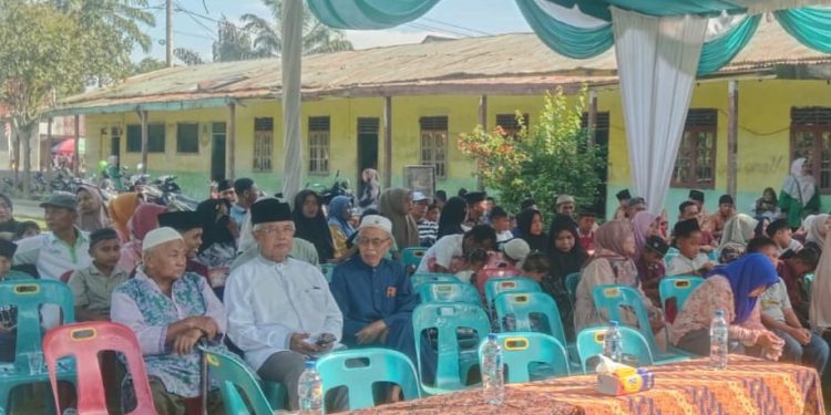 Pulang Kekampung Halaman, Prof Djohar Arifin Husein Resmikan Bulan Bakti Sosial Al-Jamilah