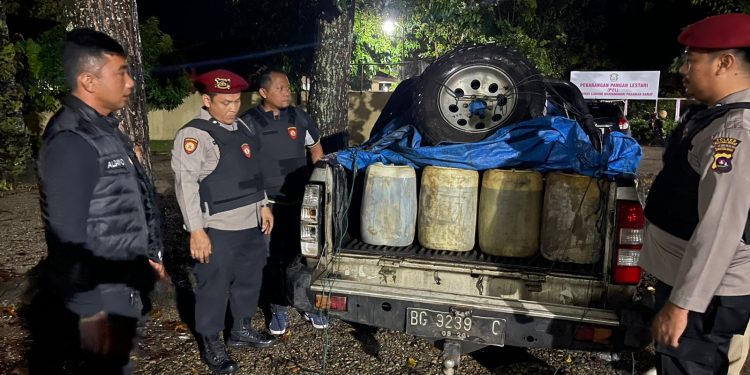 Angkut 31 Jeriken Bio Solar Bersubsidi, Seorang Pria Diamankan Polisi di Kajai