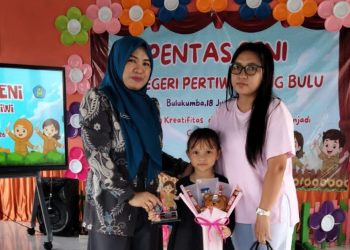 Pentas Seni Warnai Penamatan TK Negeri Pertiwi Ujung Bulu Bulukumba, Angkat Tema Generasi Emas
