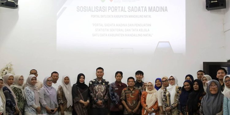 Penguatan Statistik Sektoral Pemkab Madina Buat Portal SATU DATA