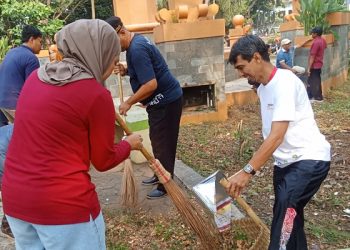 Wujudkan Wajah Baru Kota, Pemkab Pemalang Gelar Aksi Koloboratif Bebaskan Taman Dari Sampah