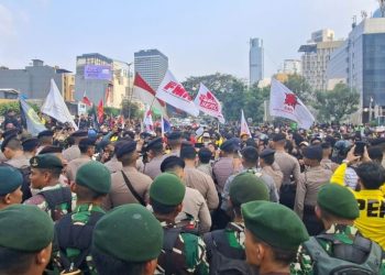 3.761 Personel Kepung Titik Aksi di Jakarta, Polisi Siaga Penuh Kawal Gelombang Demonstrasi Mahasiswa dan Reforma Agraria
