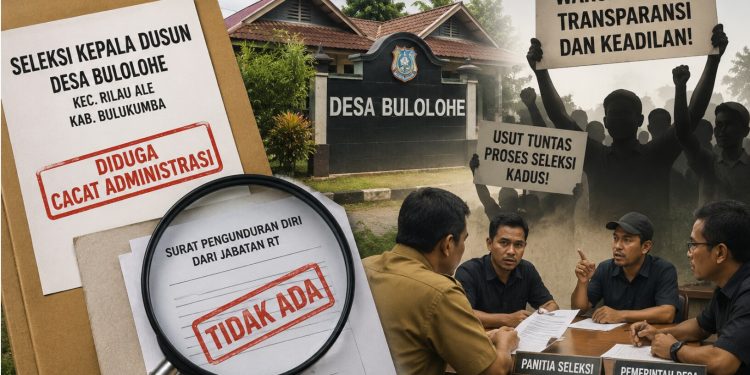 Dugaan Cacat Administrasi Seleksi Kepala Dusun di Bulolohe, Warga Ancam Geruduk DPRD dan PMD Bulukumba