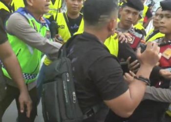 Gegara Tiket Stadion, Oknum Polisi dan Prajurit TNI Nyaris Bentrok di Stadion Utama Sumut, Pengamanan Laga Timnas Sempat Memanas
