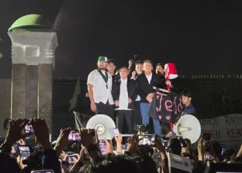 Dari Atas Mobil Komando, Dasco Janji Kawal Tuntutan Mahasiswa, Aspirasi Rakyat Tak Boleh Berhenti Dijalanan