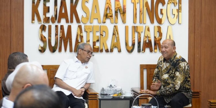 Temui Kajati Sumut, Syah Afandin Perkuat Benteng Hukum Langkat