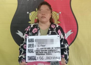 Polsek Panai Tengah Amankan Seorang Perempuan Diduga Miliki Sabu 2,75 Gram