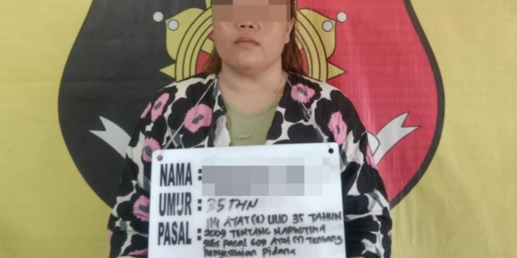 Polsek Panai Tengah Amankan Seorang Perempuan Diduga Miliki Sabu 2,75 Gram
