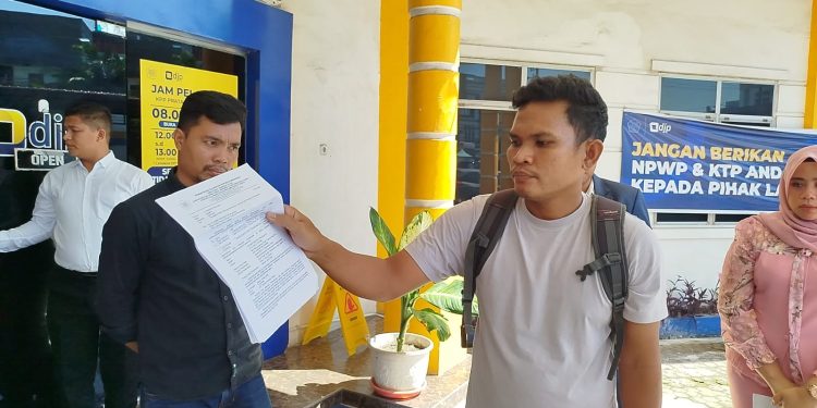 Mantan Helper Gudang Kaget Ditagih Pajak Transaksi Rp11 Miliar, Datangi KPP Pratama Rantauprapat Minta Klarifikasi