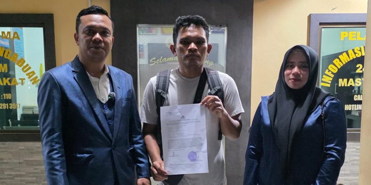 Mantan Helper Gudang Laporkan Dugaan Pencatutan Identitas ke Polres Labuhanbatu