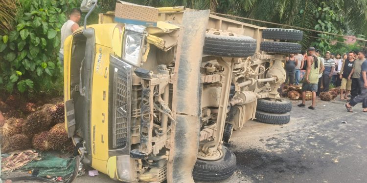 Truk Sawit Maut Hantam Mimpi Tiga Pelajar SMP di Bilah Hilir, Satu Tewas