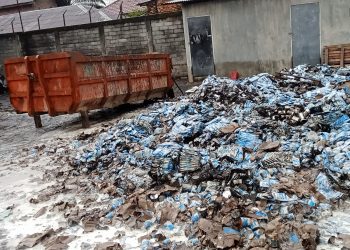 Ditengah Sorotan Dugaan Pencemaran, Bak Sampah Tiba-Tiba Muncul di PT Satria Indonusa Perkasa, Gebang