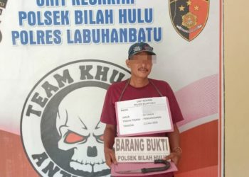 Kasus Pengancaman Terungkap, Polsek Bilah Hulu Tangkap Pelaku dan Sita Pisau