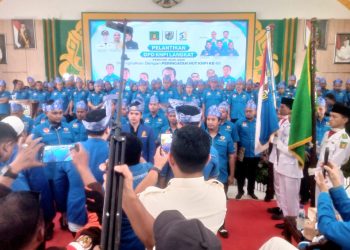 Lintas OKP dan OKI Padati Pelantikan DPD KNPI Langkat