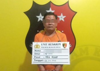 Bandar Togel Ditangkap di Warung Tuak, Polsek Kualuh Hulu Amankan Pelaku dan Barang Bukti