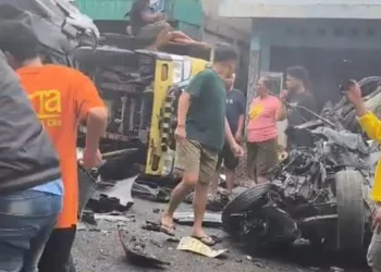 Kecelakaan Mengerikan di Sibolangit, 7 Kendaraan Ringsek, Belasan Penumpang Terjepit dalam Kabin