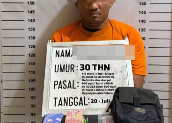 Satresnarkoba Polres Labuhanbatu Tangkap Pengedar Sabu, Amankan Cartridge Vape Diduga Mengandung Etomidate
