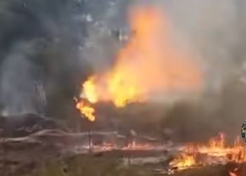 Sumur Minyak Tertua Berusia 141 Tahun di Langkat Terbakar, Kobaran Api Mengamuk Disitus Bersejarah Cikal Bakal Industri Migas Indonesia