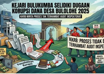 Kejari Bulukumba Selidiki Dugaan Korupsi Dana Desa Bululohe Rp 205 Juta, KKRB Minta Proses Tak Menunggu Audit Inspektorat