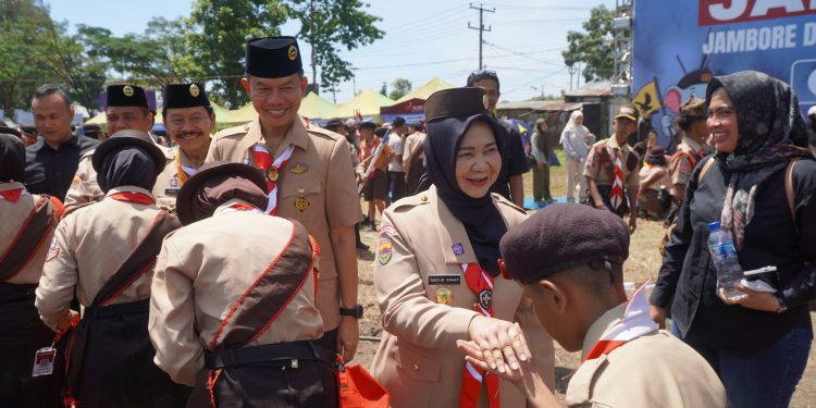 Tiorita Kobarkan Semangat Kontingen Langkat Dipenutupan Jamdasu XI Sumut, Generasi Tangguh Menuju Jambore Nasional