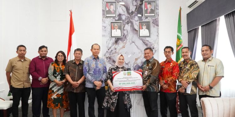 Morowali Kirim Rp290 Juta untuk Langkat, Tiorita: Solidaritas Tak Mengenal Jarak