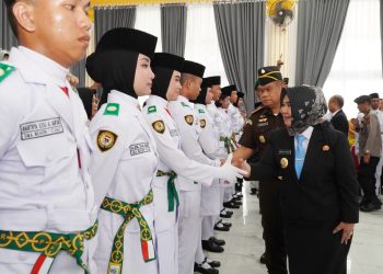 Plt Bupati Tiorita Tegaskan, Paskibraka Harus Jadi Generasi Pejuang Indonesia Maju