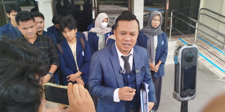 Sidang Prapid YML Tarik Perhatian Mahasiswa Hukum se Labuhanbatu