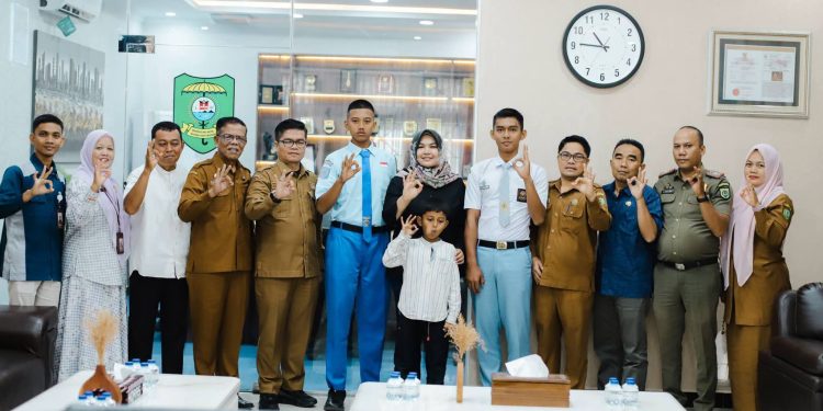 Dua Anggota Paskibraka Sumut Asal Madina Dapat Motivasi Dari Wabup