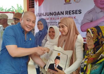 Reses di Labuhanbatu, Anggota Komisi I DPR RI Sabam Rajagukguk Serap Aspirasi Warga