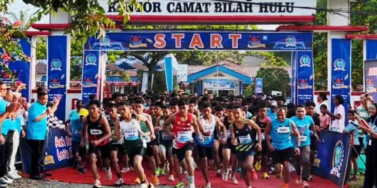 931 Pelari Ramaikan Fun Run Aek Nabara, Piala Ketua DPRD Labuhanbatu Jadi Rebutan