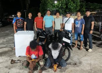 Curi Motor hingga Mesin Cuci dari Rumah Kosong, Dua Pria Ditangkap Polisi