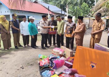 Rumah Warga Terbakar, Pemkab Pasaman Barat Gerak Cepat Salurkan Bantuan