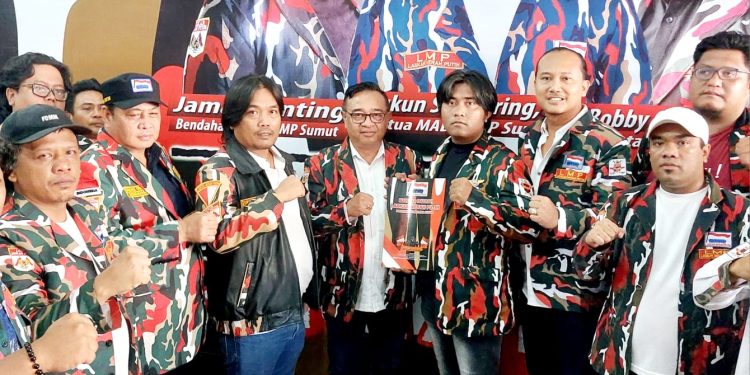 Hardika Yanta Sinuraya Terima Mandat, Siap Pimpin Markas cabang Laskar Merah Putih kota Medan
