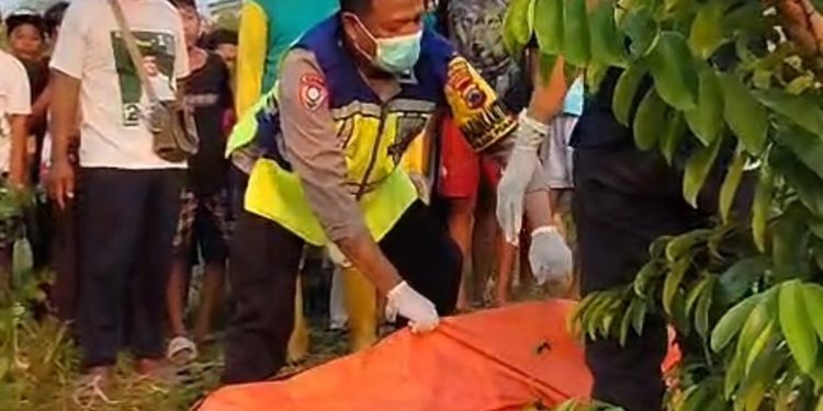 Jenazah Berjenis kelamin Pria Ditemukan Dikebun Pinggir Tol Sewaka Pemalang