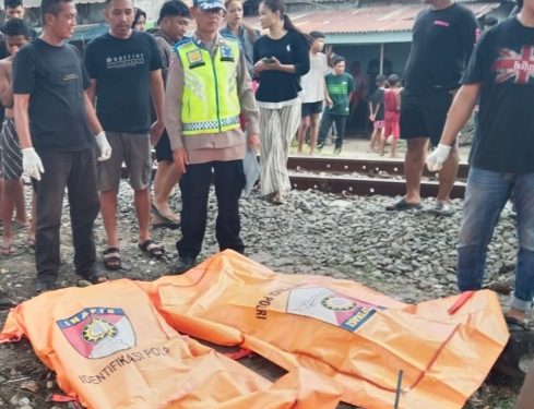 Maut Diperlintasan Tanpa Palang, Dua Pegawai Koperasi Tewas Disambar KA Putri Deli