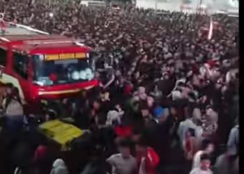 Monas Sempat Memanas, Massa Pati Bersatu Kepung DPR Jelang Aksi Besar Kamis