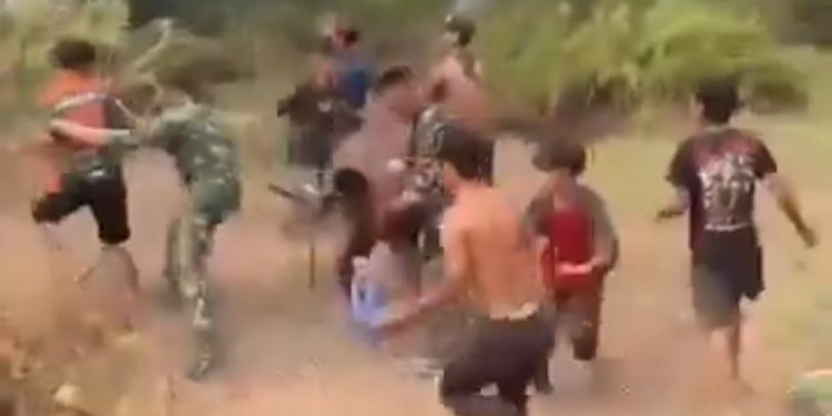 Bentrok SAD dan TNI di Sarolangun, 5 Personel Diduga Dikeroyok Gegara Dugaan Pemukulan Terhadap Warga SAD