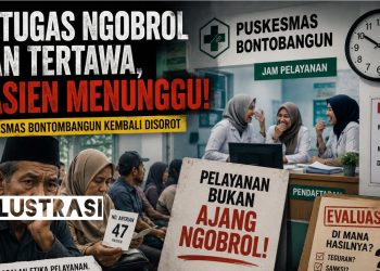 “Mana Hasil Evaluasinya?” Pasien Antre, Petugas Diduga Ngobrol dan Tertawa, Kepala Puskesmas Bontobangun Didesak Transparan