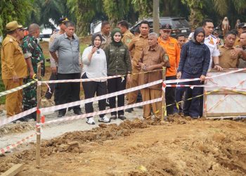 Tiorita Bergerak Cepat, Jalan Longsor Tambunan Kembali Dibuka