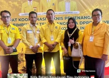 Ketua DPRD Pasbar Ikuti Bimtek Golkar di Batam, Fokus Konsolidasi dan Pemenangan Pemilu