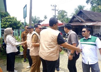 Wabup dan Sekda Pantau Pilwana di Enam Nagari Kecamatan Sungai Aur