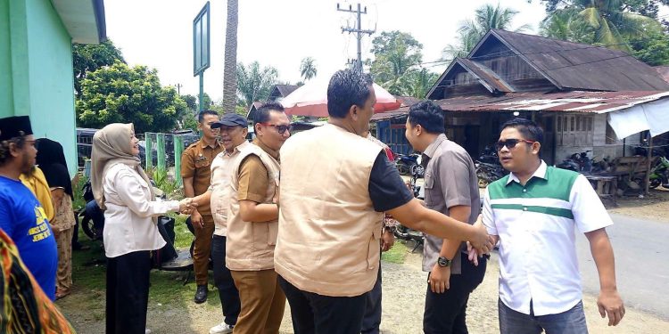 Wabup dan Sekda Pantau Pilwana di Enam Nagari Kecamatan Sungai Aur