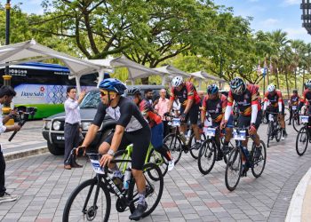 Sebanyak 36 Pesepeda Taklukkan Pesisir Malaysia Sejauh 350 Km