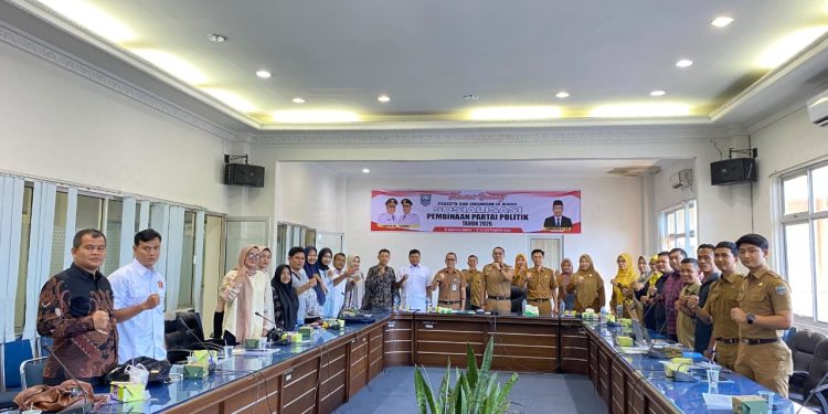 Parpol Diminta Perkuat Demokrasi dan Tertib Kelola Bantuan Keuangan di Pasbar