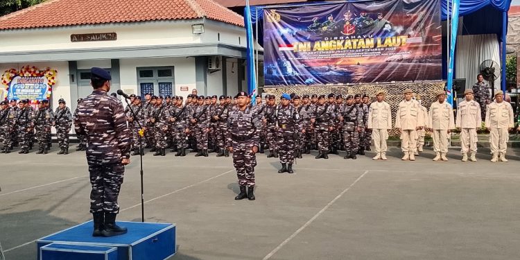 Lanal Tegal Gelar Upacara HUT TNI AL Ke -81