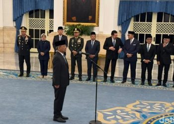 Prabowo Resmi Lantik Suahasil Nazara Jadi Menkeu