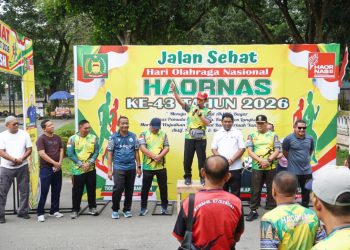 Plt Bupati Langkat Ajak Masyarakat Budayakan Olahraga Dihaornas ke-43