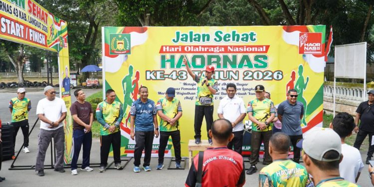 Plt Bupati Langkat Ajak Masyarakat Budayakan Olahraga Dihaornas ke-43