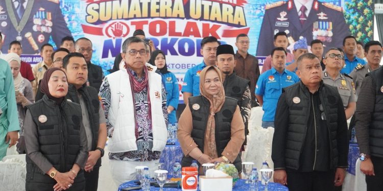 Plt Bupati Tiorita Ajak Masyarakat Langkat Bersatu Lawan Narkoba